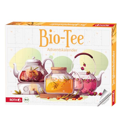 Bio-Tee-Adventskalender: Mit 24 Bio-Teebeuteln