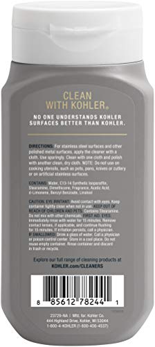 image for Kohler K-23729-NA Stainless Steel Cleaner