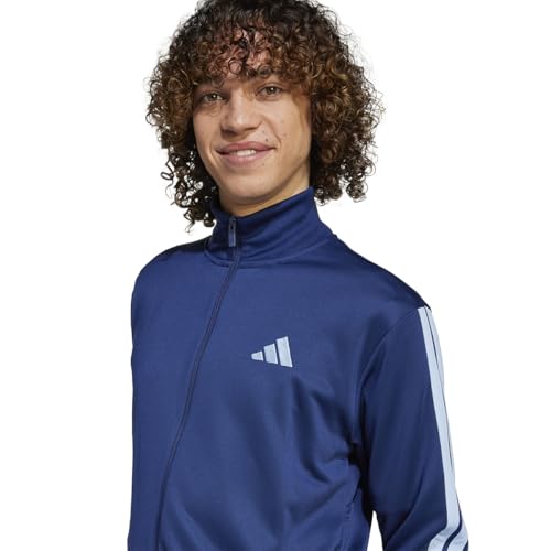 Image of adidas Men Basic 3-Stripes French Terry Track Suit