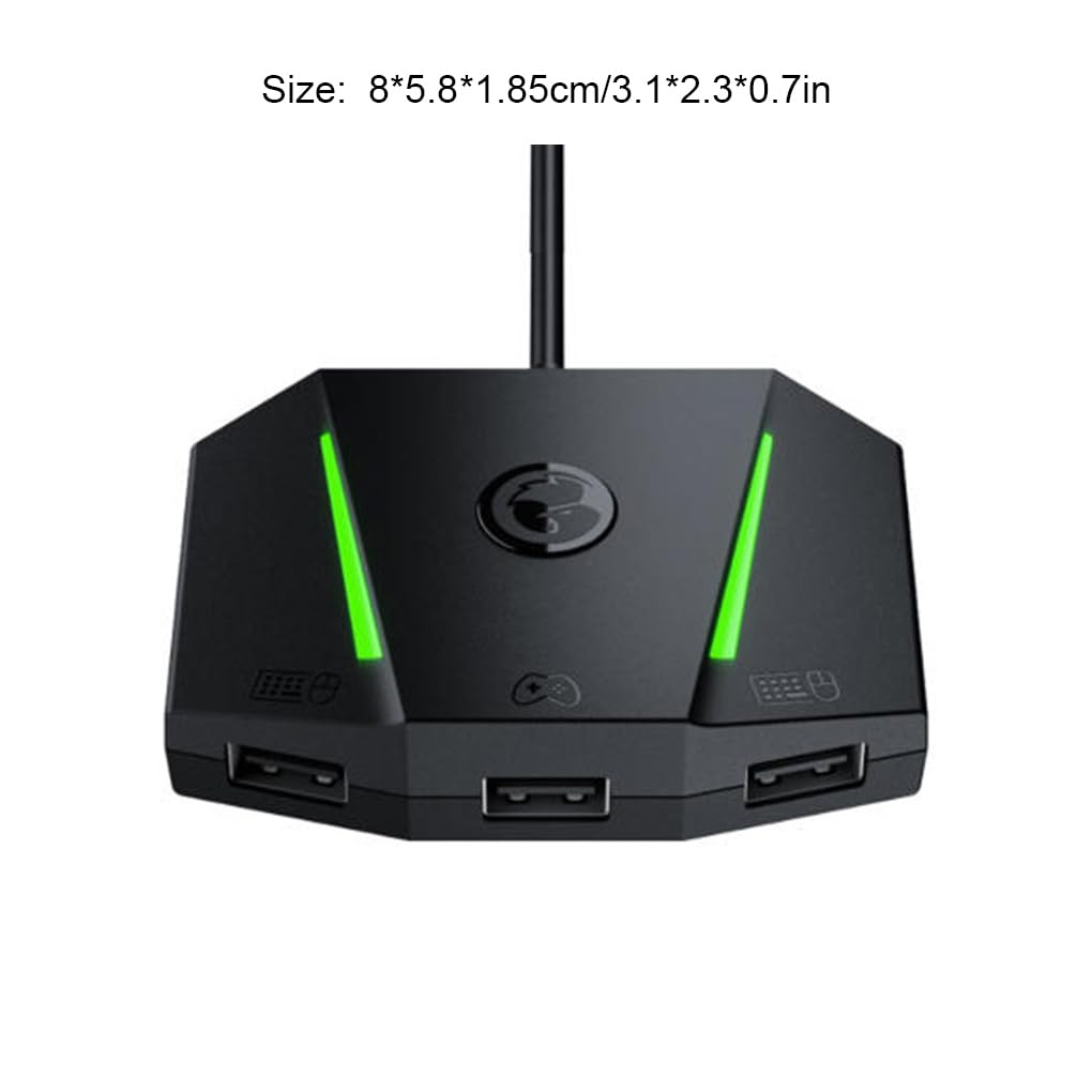 Convertitore Adattatore di Controllo Facile da Cambiare per Console PS Convertitore Adattatore Controller Elegante Tastiera