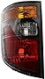 Evan-Fischer Tail Light Lens and Housing Compatible with 2006-2008 Honda Ridgeline USA Built Driver Side