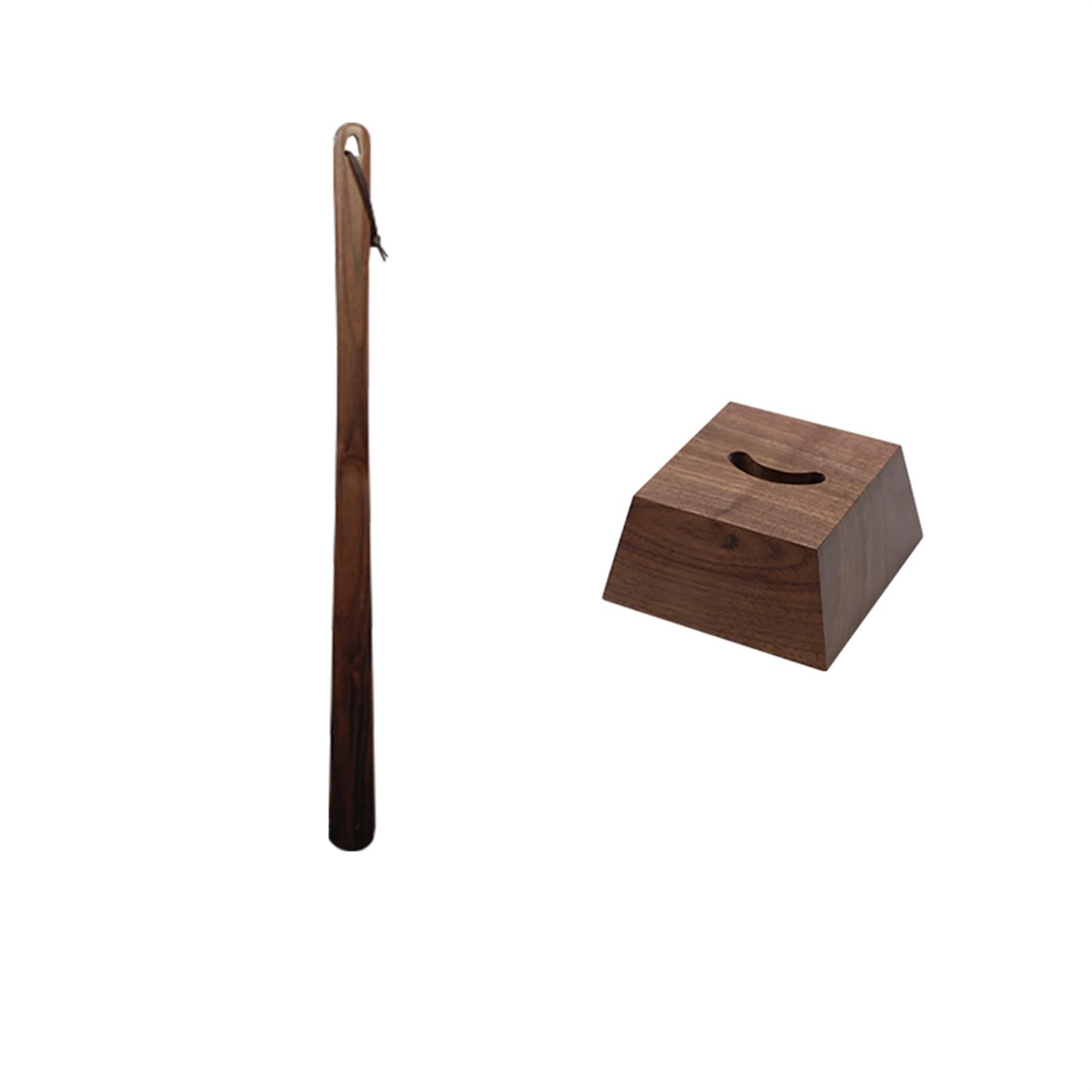 Calzador de metal y madera de mango largo, Ayudante de madera de 26 a 30 pulgadas, fácil de usar, for personas mayores y mujeres mayores.(75cm)
