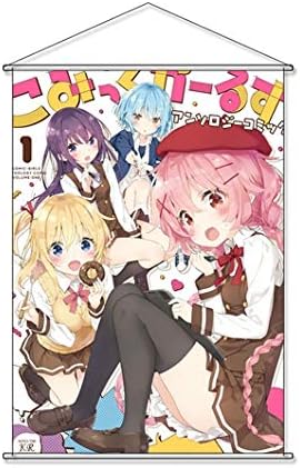 Amazon こみっくがーるず B2タペストリー 萌田薫子 恋塚小夢 色川琉姫 勝木翼 728mm X 515mm アニメ 萌えグッズ 通販