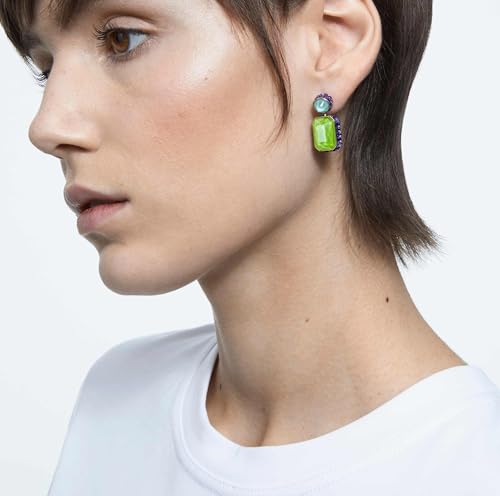 Swarovski Chroma Crystal Pendant Necklace Collection, Gold Tone Finish Setting4