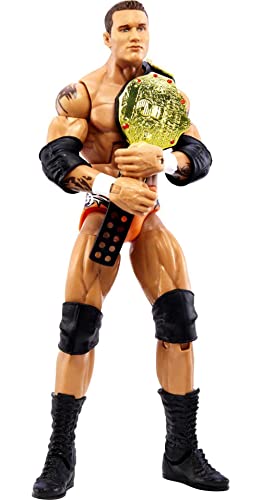 Mattel Wwe Randy Orton Summerslam Elite Collection Action Figure Dominik Mysterio Build-A-Figure Parts, Collectible Gift For Ages 8 Years Old & Up #TOP4