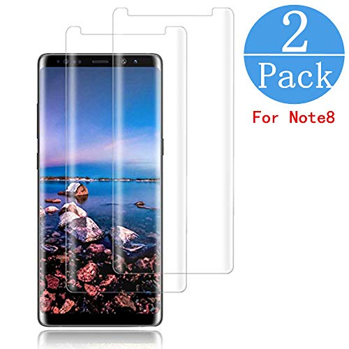 (2 - Pack) Samsung Galaxy Note 8 Screen Protector,LuettBiden[HD Clear][Anti-Bubble][9H Hardness][Anti-Scratch][Anti-Fingerprint] Tempered Glass Screen Protector for Note 8