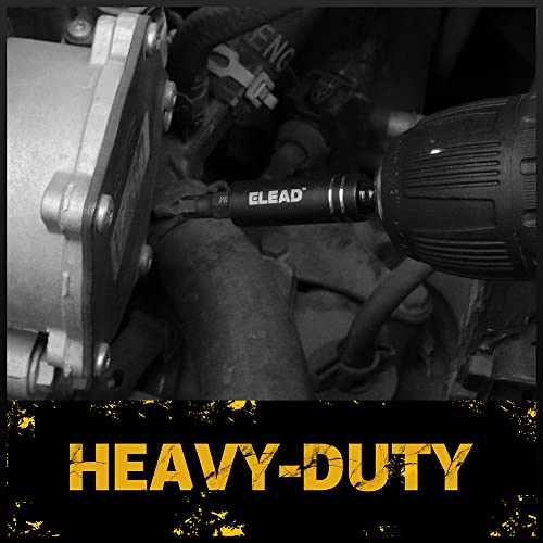 Elead 10X Magnetic Impact Driver Bit Holder With Strong Magnet - Impact Screwdriver Bit Extension Adapter, Impact Screw Driver Bit Extension Holder Adapter For Power Drill, Impact Driver, Nut Driver, #TOP2