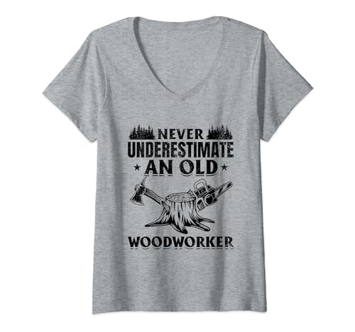 Design Woodsman per i vecchi boscaioli e falegnami che amano usare l'ascia e la motosega per il loro taglio di alberi e il lavoro di arboricoltore degli alberi.