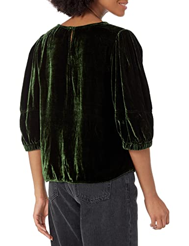 Velvet by Graham & Spencer Nancy Velvet Blouse #TOP23