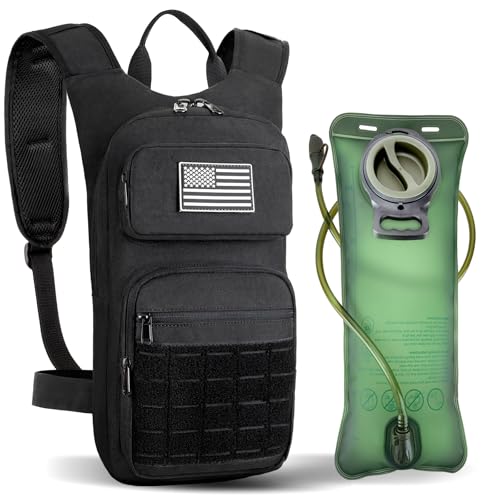 Sac de randonnée militaire MOLLE pour rester hydraté pendant la chasse en forêt
