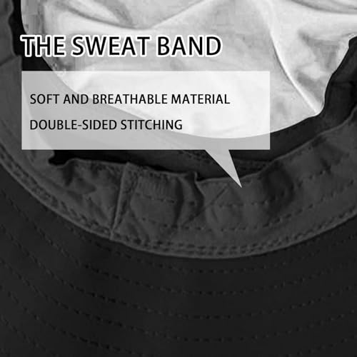 Sun-Hats-for-Men-Women-Fishing-Hat-UPF-50-Breathable-Wide-Brim-Bucket-Hats-Summer-UV-Protection-Safari-Hat-with-Neck-Flap