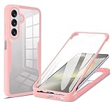 【Protection complète】 Cette coque de téléphone est spécialement conçue pour Samsung Galaxy A16 et fabriquée à partir de matériaux respectueux de l'environnement, avec un cadre en TPU et un dos en PC transparent. Coque de téléphone intégrée en deux parties composée d'un devant et d'un dos. Protégez l'écran, l'appareil photo et l'arrière de votre téléphone.