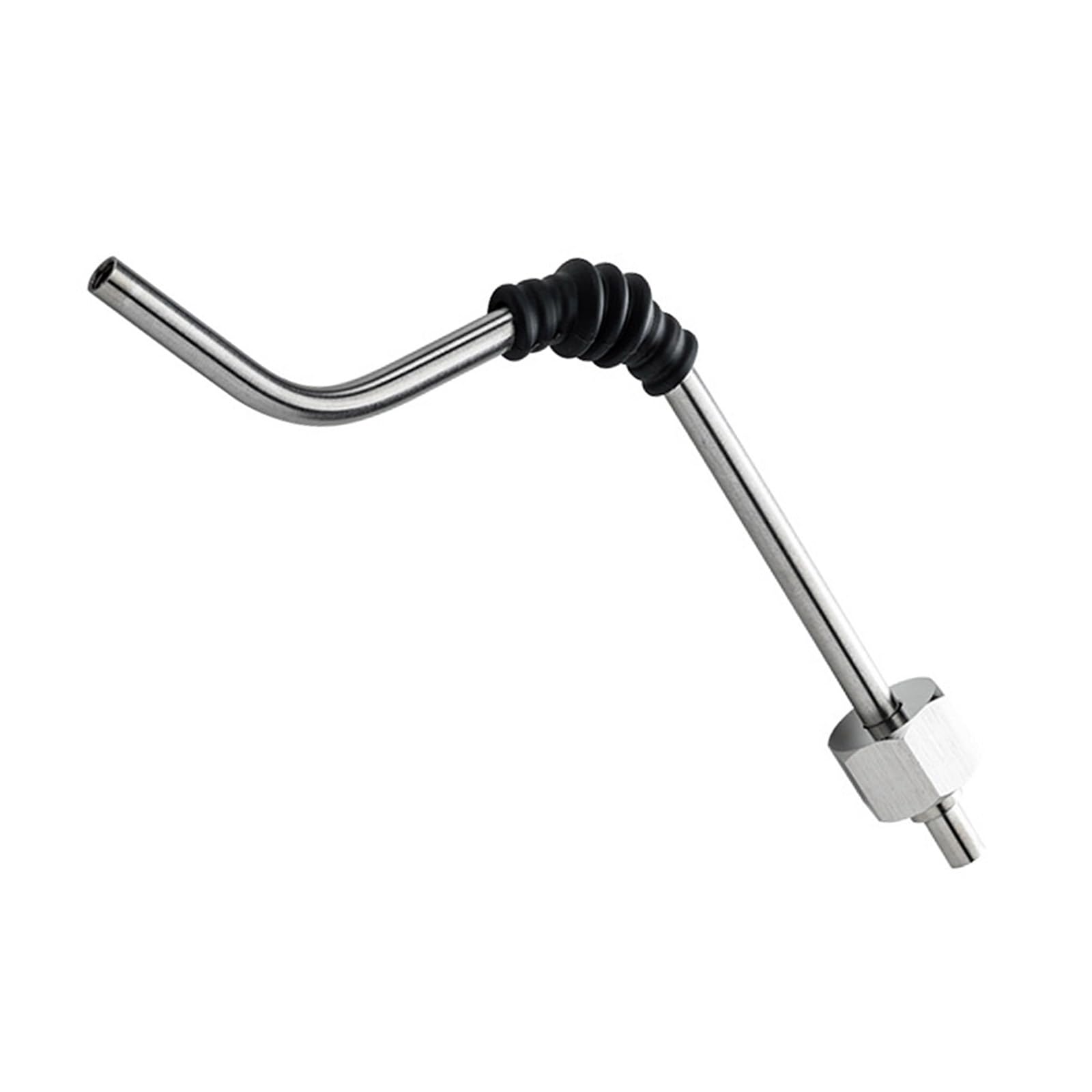 Msioytog Stainless Steel Nozzle for Espresso Machines, Milk Frothing Pipe Enhances Foam Replacement Nozzle for Espresso Machines