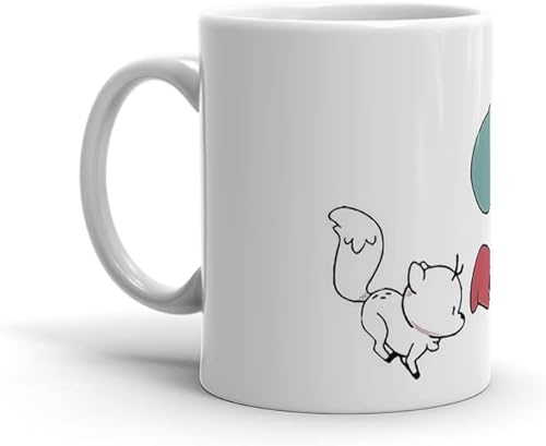 Miniatura 2 de Taza de café de cerámica blanca Hilda lavavajillas boda vacaciones y seguro 15 11 oz taza ramita fiesta correr té cumpleaños microondas hogar