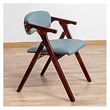  Chaises pliantes Chaise de salle à manger d\'appoint avec accoudoirs, chaises de salon empilables en bois avec sièges rembourrés assemblés Chaise supplémentaire pliante for invités, cuisine, bureau, fê