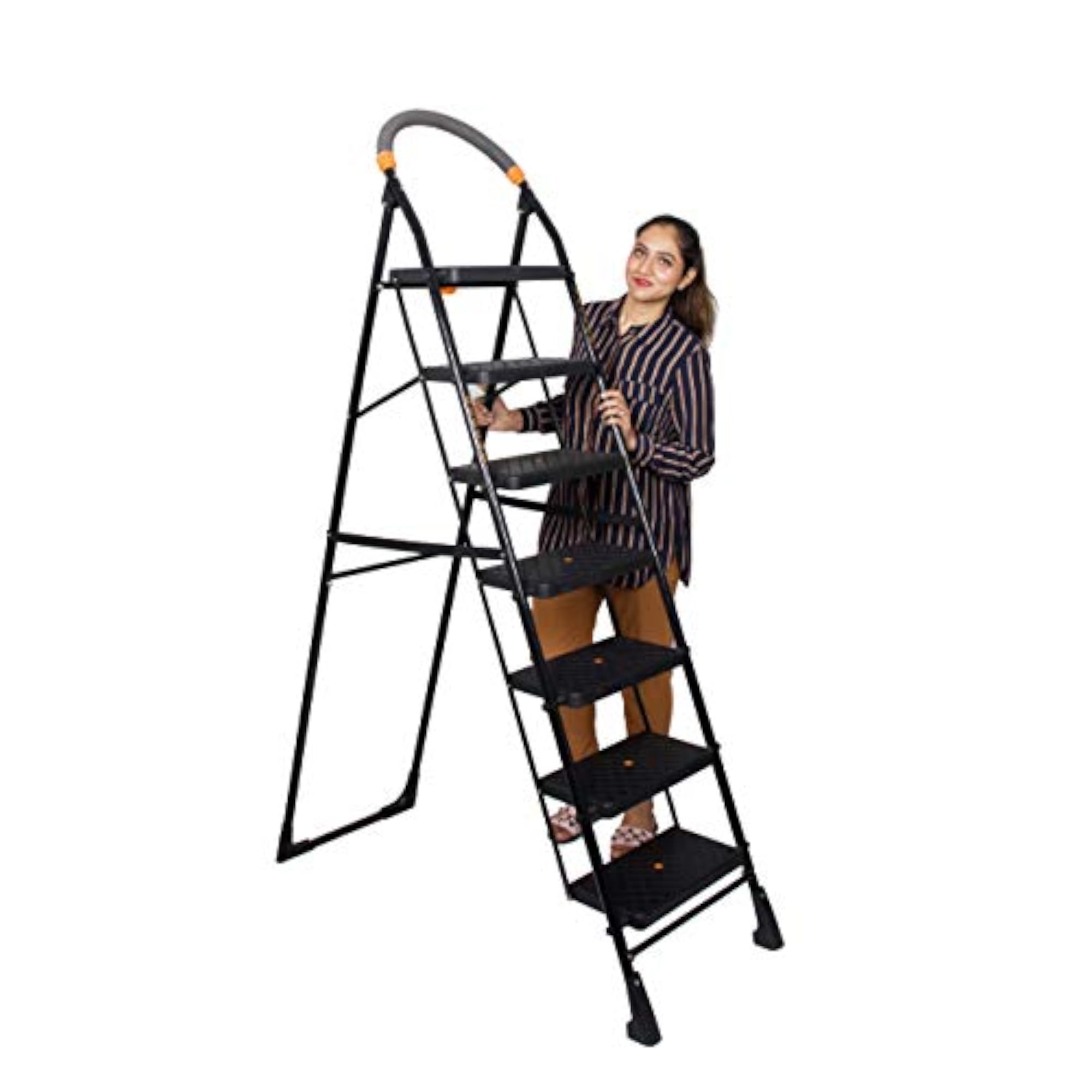 7 Step Diamond Folding Stepladder