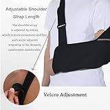 Oaygat Universal Arm Sling for Shoulder Injury Adjustable Arm Support Strap for Broken Wrist, Elbow, Dislocated Shoulder Support Brace for Broken Wrist Shoulder Immobilizer for Left and Right - Image 4