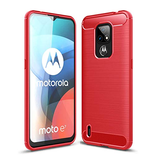 モトローラ Moto E7 ケース Motorola モト e7 カバー ソフトTPUシリコーン素材 耐衝撃カバー 防塵 薄型 落下防止 全面保護カバー Moto e7 対応