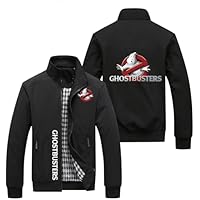 Yinova Retro 80s Movie Fan, universitaria(Black,4XL)