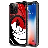Compatible with iPhone 14 Pro Max Case, James Bond Plexiglass Case,iPhone 14 Pro Max Cases for Boys