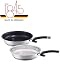 Produktbild Fissler Crispy Steelux Comfort & Protect Premium Steelux, Fry Pan Set, 12-Inch, Stainless Steel Cookware, Compatible Stovetops: Induction, Gas, Electric, Dishwasher Safe