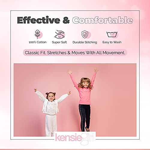 KENSIE GIRL Girls Underwear Set Variety 10 Pack Kids Panties Hipster Briefs4