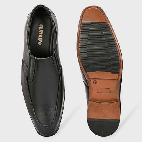 Image of Centrino Formal Shoe for Men | Cushioned Insole for Better Comfort | Stylish Slip-on for Boys | Perfect for Office Wear & Formal Dress (9789)