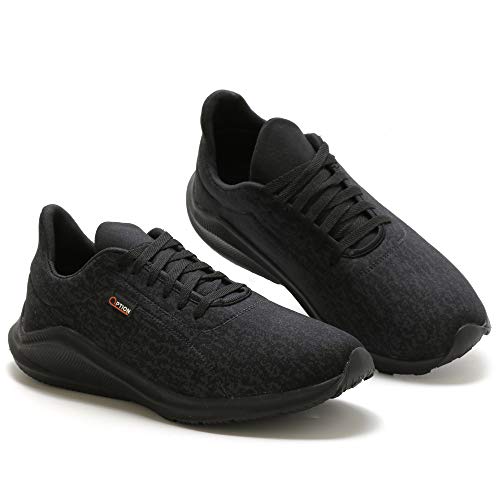 Tênis Masculino Option 5004 Ultra Leve (41, Preto)