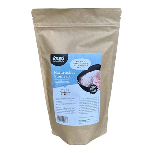 Steinsalz RASO Naturprodukte Speisesalz, 1,2 Kg