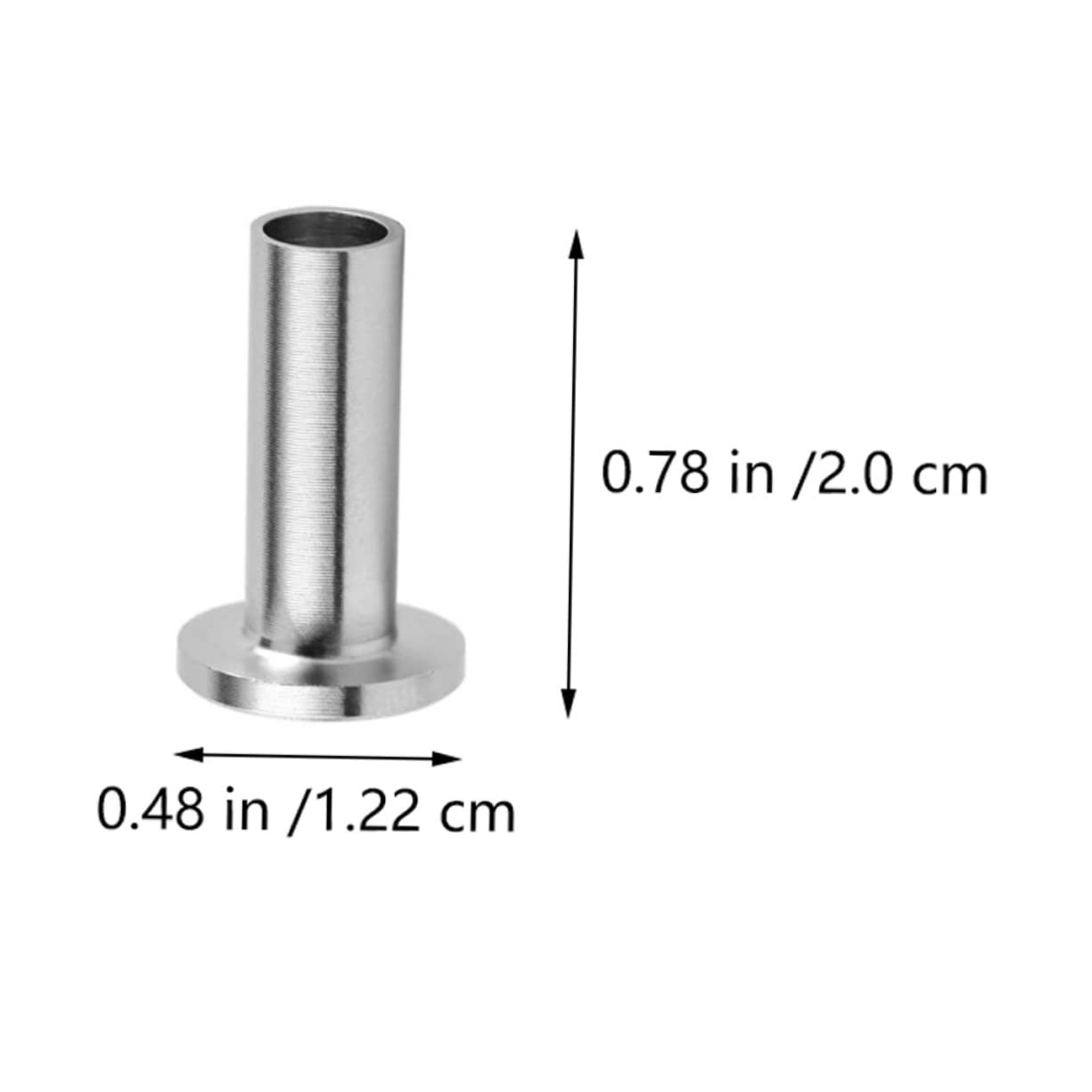 Manchon de Poteau en Acier Inoxydable T316 80 Pièces pour Câble 1/8