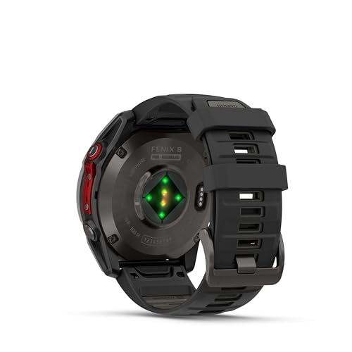 Image of Garmin fēnix 8 Pro, 51mm MicroLED, Sapphire DLC Titanium Black /Pebble Gray