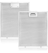 Metall Fettfilter Für Dunstabzugshaube | 320x260mm 2 Stück | Universal Aluminium Filter