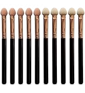Makeup Brushes Set for Women Professional,UorPoto 10Pcs Sponge Eyeshadow Brush Sets Applicator Do...