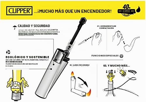Clipper - Bolsa con mecheros variados (20 unidades)