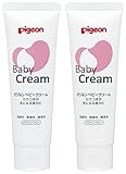 【まとめ買い】ピジョン ベビークリーム 50g (0ヵ月~)×2個パック