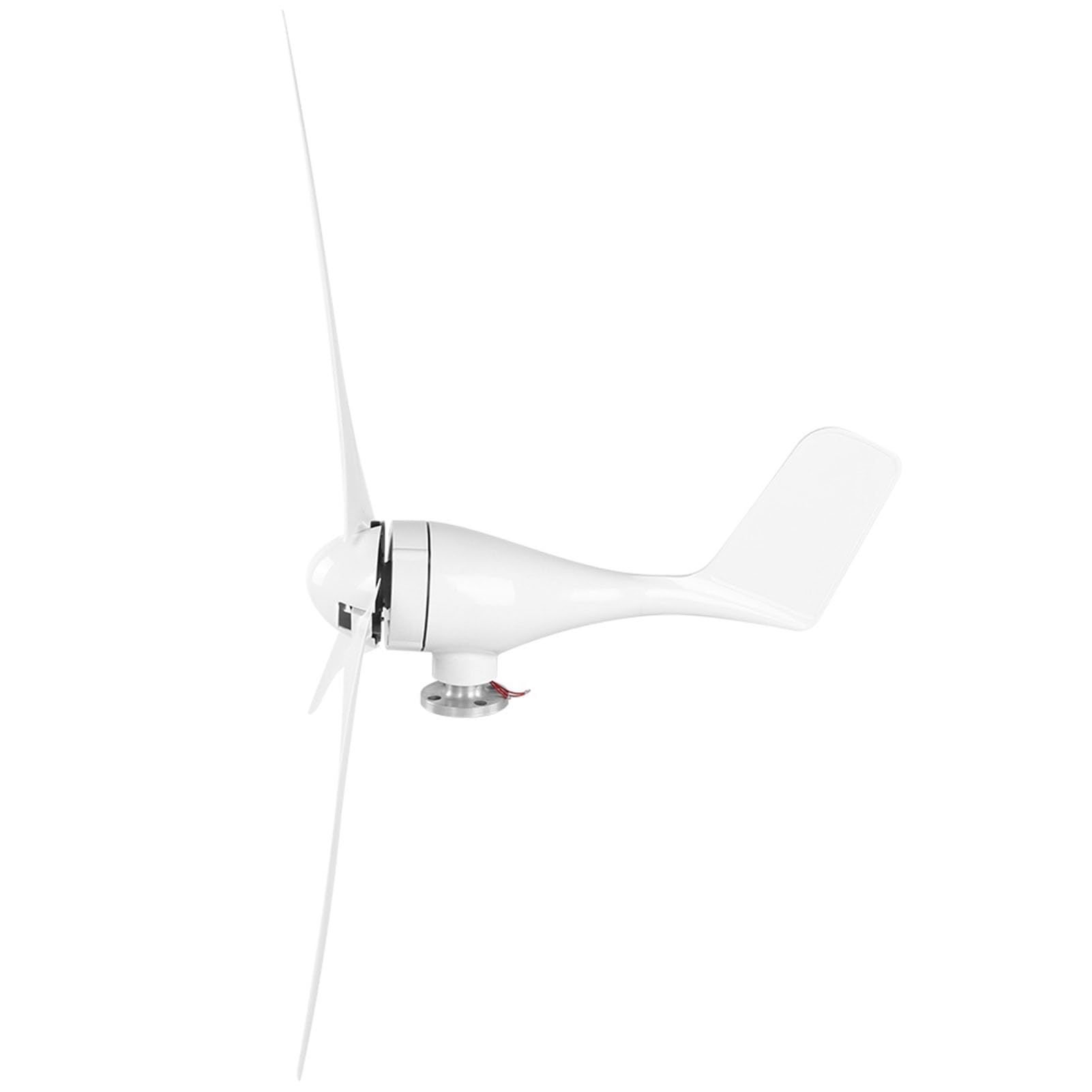 Kit Generatore Eolico di Piccole Dimensioni da 1200 W Ricarica Domestica Efficiente e Uso Marino con Fibra di Nylon a 3 Pale (12V)