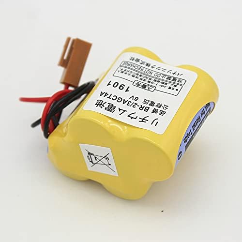SHENYANG 4-Pack BR-2/3AGCT4A 6V 4400mAh Replacement Battery for FANUC Controls A98L-0031-0025 CNC System