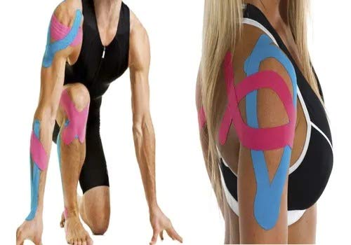 Fita Kinésio 5 Metros Tape Bandagem Elástica Funcional (Bege)