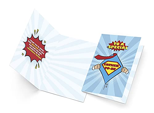 Prime Greetings Father's Day Card For Father To Be, Expecting Dad, Expectant Fathers, Dad To Be, Made In America, Eco-Friendly, Thick Card Stock With Premium Envelope, Packaged In Protective Mailer #TOP2