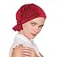 21- Micro Ruffle Red (Poly Blend)