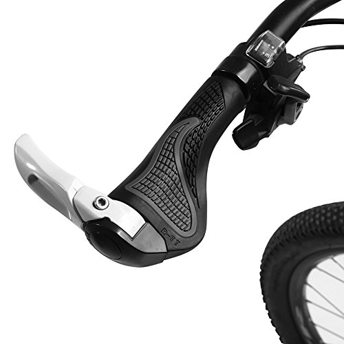 Ichiias Pegadores de guidão, manoplas de borracha confortáveis para guidão e bicicleta, acessórios p