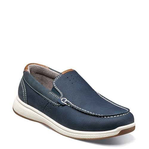 Image of Florsheim Kids Crossover Moc Toe Slip-On Jr. (Toddler /Little Kid /Big Kid)
