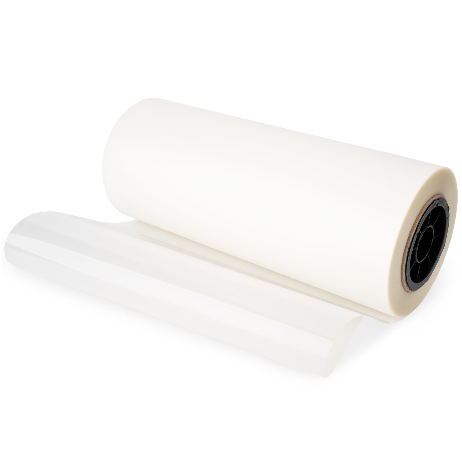 TKNCCC DTF Transfer Film Roll 13" x 328ft - Premium A3+ DTF Film Roll, Single -Side Glossy Clear Pretreat Roll, PET Heat Transfer Paper for Epson Inkjet Printer Direct Print on T Shirts Textile