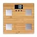 ADE BA 914 Barbara Báscula digital corporal . Báscula corporal digital con aspecto de madera y análisis de la grasa corporal. Superficie de pesaje de auténtico bambú. Análisis del agua corporal y de la masa muscular. Marrón