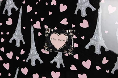 Betsey Johnson Designer 50,8 cm de bagagem de mão – expansível (ABS + PC) – Mala leve e durável com
