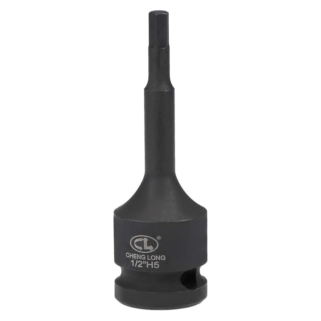 ROWORKX 1/2" Drive x H5 (5mm) Impact Hex Bit Socket, Allen Key Socket, Premium CR-MO Steel Bits, Hex Bit with 78mm Length for Torque Wrench, Ratchet Wrench, Impact Power Drill or Hand Ratchets