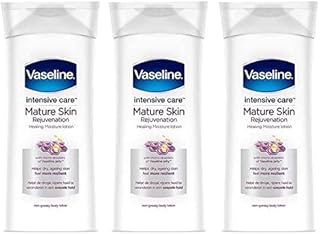 Vaseline+Intensive+Care+Body+Lotion%2c+Rejuvenates+Mature+Skin+with+Healing+Moisture+Lotion%2c+Immediate+Transformation+from+Dry+Skin+to+Healed+and+Moisturized+Skin%2c+13.5+Ounce+(Pack+of+3)