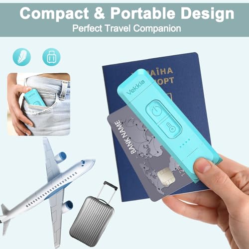Image of Vekkia LED Clip - on USB Book Light for Reading in Bed - 3 Colors, 5 Brightness Levels, Eye - Caring, Rechargeable & Long - Lasting, for Book Lovers and Kids