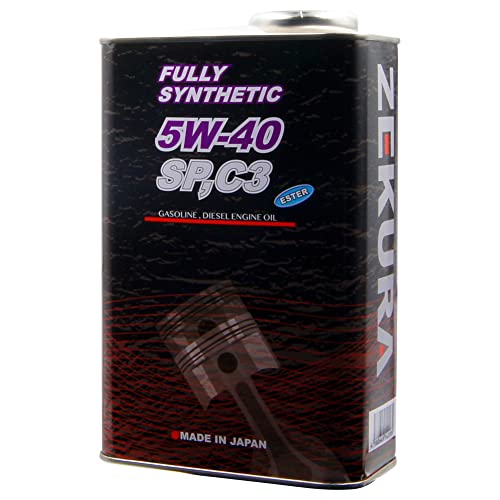 5W-40 SP C3、ZEKURA SYN 5W-40 SP C3 1L、高性能コンプレックスエステル配合,日本製合成油