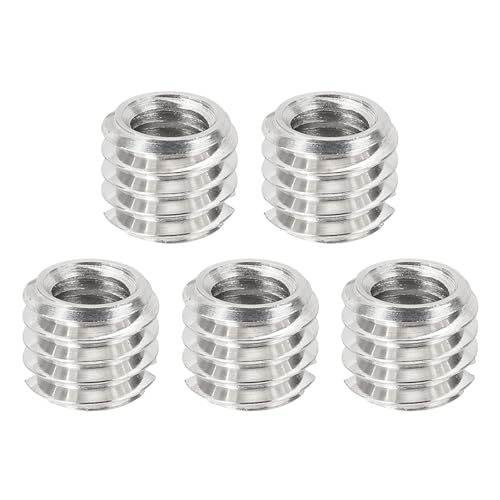 PATIKIL 1/4" X  3/8" IX ϊ lW A_v^[ 5 Zbg Or Xbh A_v^[ }Eg J m|bh rfI DSLR SLR }CN X^h Vo[